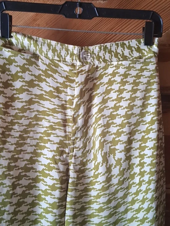 NWOT Womens Urban Outfitters Olympia Print Pants Size Medium - Picture 4 of 9
